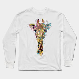 Abstract giraffe Long Sleeve T-Shirt